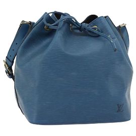 LOUIS VUITTON Epi Petit Noe Shoulder Bag Blue M44105 LV