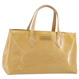 LOUIS VUITTON Vernis Wilshire PM Hand Bag Veil Amplession M91643 LV