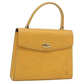 LOUIS VUITTON Epi Malesherbes Bag Tassili Yellow Jonne M52379 LV