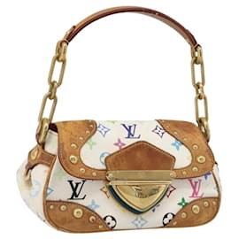 LOUIS VUITTON Monogram Multicolor Marilyn Shoulder Bag White M40206