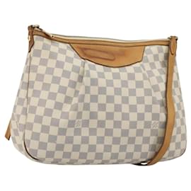 LOUIS VUITTON Damier Azur Siracusa PM Shoulder Bag N41113 LV