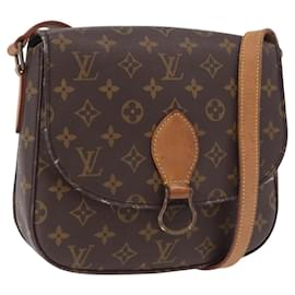 LOUIS VUITTON Monogram Saint Cloud GM Shoulder Bag M51242 LV