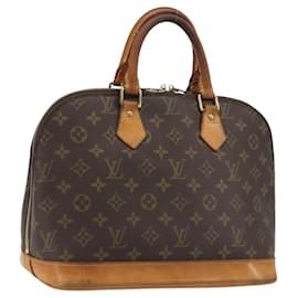 LOUIS VUITTON Monogram Alma Hand Bag M51130 LV