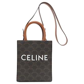 Celine Mini Vertical Cabas Borsa a mano 2-Way - Céline