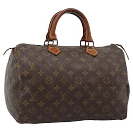 LOUIS VUITTON Monogram Speedy 30 Hand Bag M41526 LV