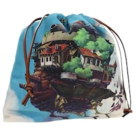 LOEWE Studio Ghibli Collaboration Howl's Moving Castle Nylon Blue