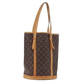 LOUIS VUITTON Monogram Bucket GM Shoulder Bag M42236 LV