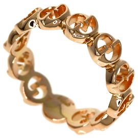 Bague Gucci Interlocking #7 en or rose 18K