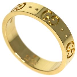 Gucci Icon Band Ring in 18K Gelbgold