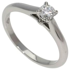 Anello Solitario Cartier in Platino e Diamanti