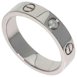 Cartier Love Band Ring in 18K Weißgold
