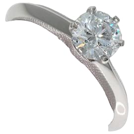 Tiffany & Co. Platin-Solitär-Diamantring