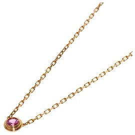 Collana Cartier Damour Diamants Légers Zaffiro Rosa