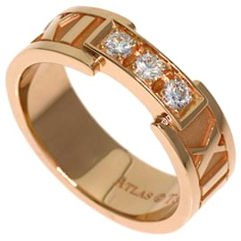 Tiffany & Co. Atlas Ring mit 3 Diamanten