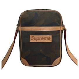 Louis Vuitton x Supreme Borsa Monogram Camouflage Kaki