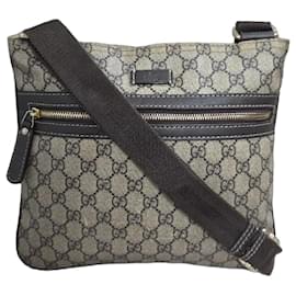 Gucci GG Supreme Canvas Umhängetasche Beige