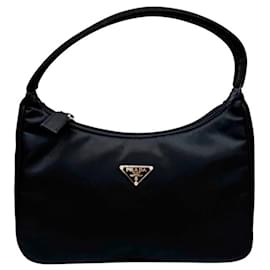 Borsa a tracolla Prada Mini Nylon Black