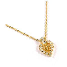 Collana Vintage Christian Dior Logo Cuore