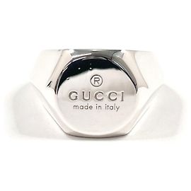 Anello Sigillo Esagono GUCCI