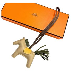 Hermès Agneau Milo Rodeo PM Charm per Borsa