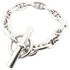Hermès Bracciale Hermes Chaine d'Ancre GM Silver Charm