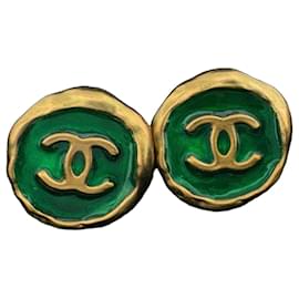 Orecchini Chanel 95P Gripoix Coco Mark