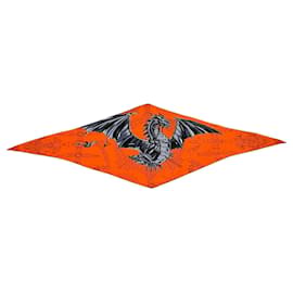 Hermès Foulard Losange Hermes Dragon Flash