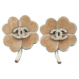 Chanel Coco Mark Clover Ohrringe