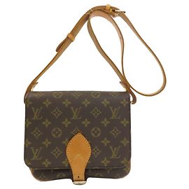 Louis Vuitton Monogram Cartouchiere MM Schultertasche