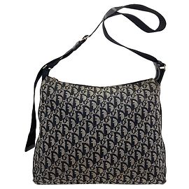 Borsa a tracolla Christian Dior Trotter Canvas