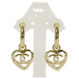 Orecchini a mezzo cerchio Chanel Gold