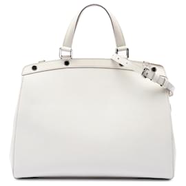 Louis Vuitton White Epi Brea MM