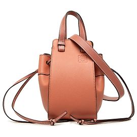 Borsa Hammock Mini LOEWE in vitello grana Orange
