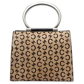 Céline Borsa a mano Celine Brown C Macadam in pelo di pony
