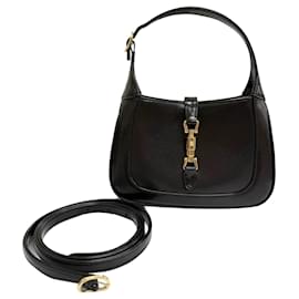 Gucci Mini Jackie 1961 Crossbody in pelle di vitello nera