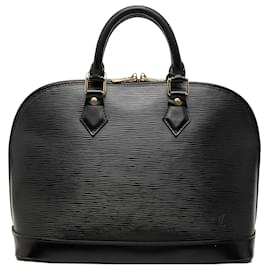 Louis Vuitton Black Epi Alma PM