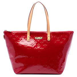 Louis Vuitton Red Monogram Vernis Bellevue GM