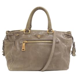 Borsa a mano in pelle 2-Way Prada da donna