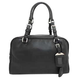 Prada BR3091 Mini Boston Bag mit geprägtem Logo