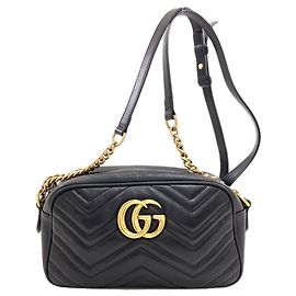 Gucci GG Marmont Schultertasche mit Kette