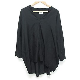 Autre Marque Blusa Oversized con Cuello en V Lisiere