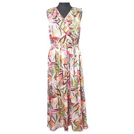 Autre Marque Vestido con estampado de hojas GRACE CONTINENTAL