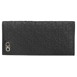 Portafoglio lungo Salvatore Ferragamo Gancini