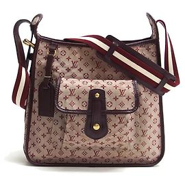 Borsa a tracolla Louis Vuitton Monogram Mini Lin Busas Marie-Kate