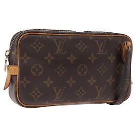 LOUIS VUITTON Monogram Marly Bandouliere Shoulder Bag M51828 LV Auth ep15700A
