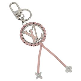 LOUIS VUITTON Porte Cles Berry Charm metal Brown M63081 LV Auth 196721M