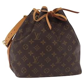 LOUIS VUITTON Borsa a tracolla Monogram Petit Noe M42226 LV Auth 198317V