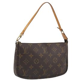 LOUIS VUITTON Monogram Pochette Accessoires Pouch M51980 LV Auth 196347