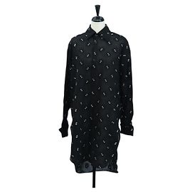 LOEWE Studio Ghibli Camisa transparente Soot Sprites Algodón 34 Auth 167530SM