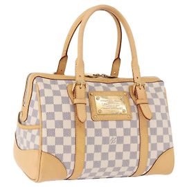 Borsa a mano LOUIS VUITTON Damier Azur Berkeley N52001 LV Auth ep15648A